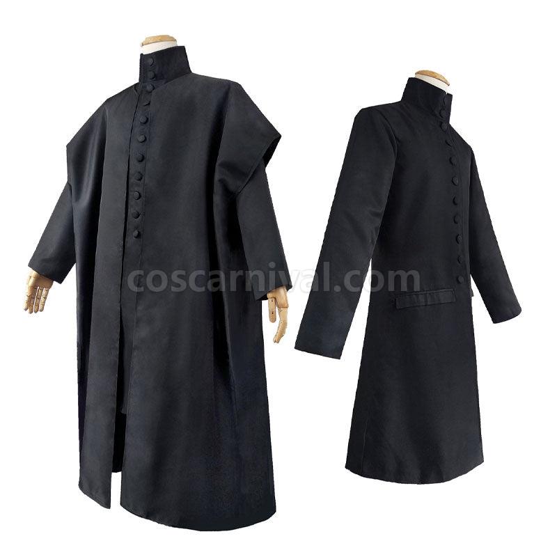 Movie Harry Potter Severus Snape Professor Cosplay Costumes coscarnival01116091