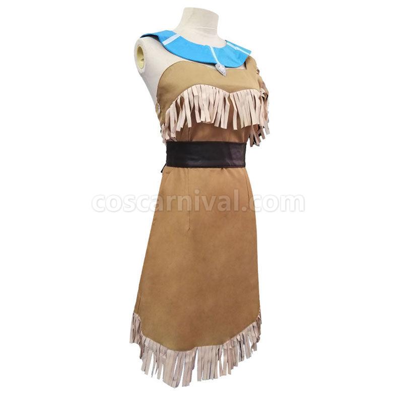 Movie Pocahontas Pocahontas Fullset Cosplay Costumes coscarnival01119445