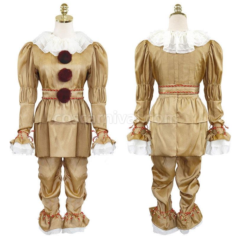 Movie Stephen King's It Pennywise Halloween Cosplay Costumes coscarnival011114856
