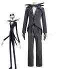 Movie The Nightmare Before Christmas Jack Skellington Cosplay Costume coscarnival011114358