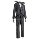 Movie The Nightmare Before Christmas Jack Skellington Cosplay Costume coscarnival011114366
