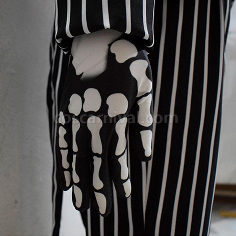 Movie The Nightmare Before Christmas Jack Skellington Cosplay Costume coscarnival011114420