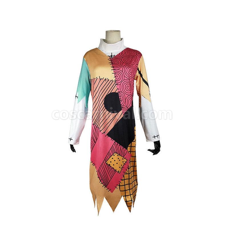 Movie The Nightmare Before Christmas Sally Cosplay Costume coscarnival011114319