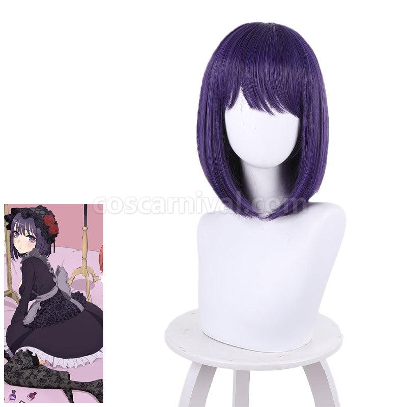 My Dress Up Darling Kitagawa Marin Lolita Purple Cosplay Wigs coscarnival01118082