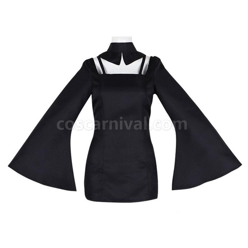 My Dress Up Darling Marin Kitagawa Black Dress Cosplay Costume coscarnival01116675