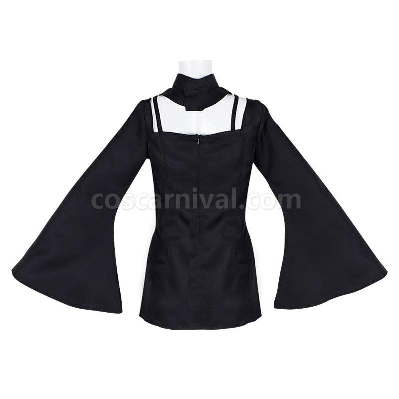 My Dress Up Darling Marin Kitagawa Black Dress Cosplay Costume coscarnival01116706