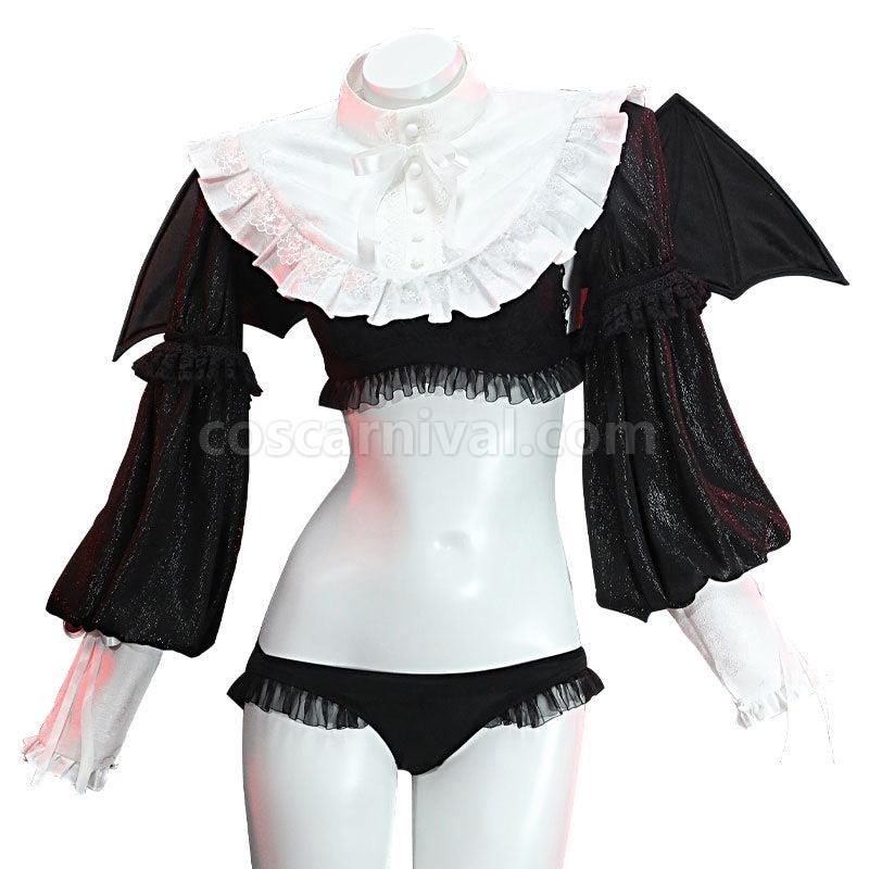 My Dress Up Darling Marin Kitagawa Rizu Kyun Cosplay Costumes With Free Wing Props coscarnival01116227