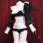 My Dress Up Darling Marin Kitagawa Rizu Kyun Cosplay Costumes With Free Wing Props coscarnival01116249