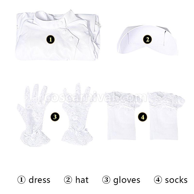 My Dress Up Darling Marin Kitagawa White Nurse Uniform Cosplay Costumes coscarnival01116704
