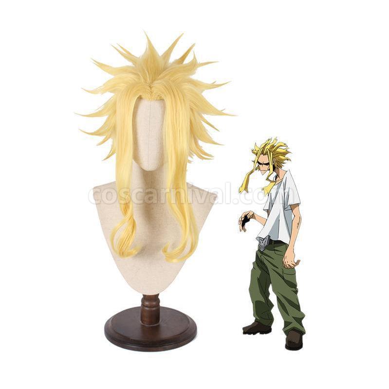 My Hero Academia Daily All Might Blond Cosplay Wigs coscarnival011119271