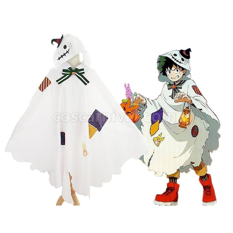 My Hero Academia Deku Izuku Midoriya Halloween Cosplay Cloak coscarnival011115023