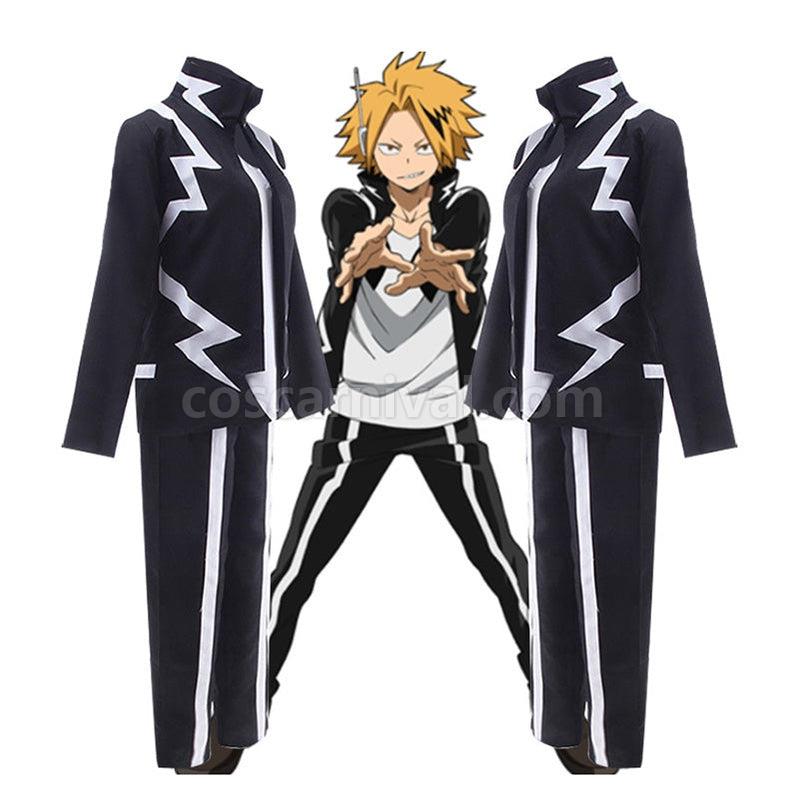 My Hero Academia Denki Kaminari Cosplay Costume coscarnival011115468