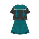 My Hero Academia Female Midoriya Izuku JK Uniform Cosplay Costume, back view