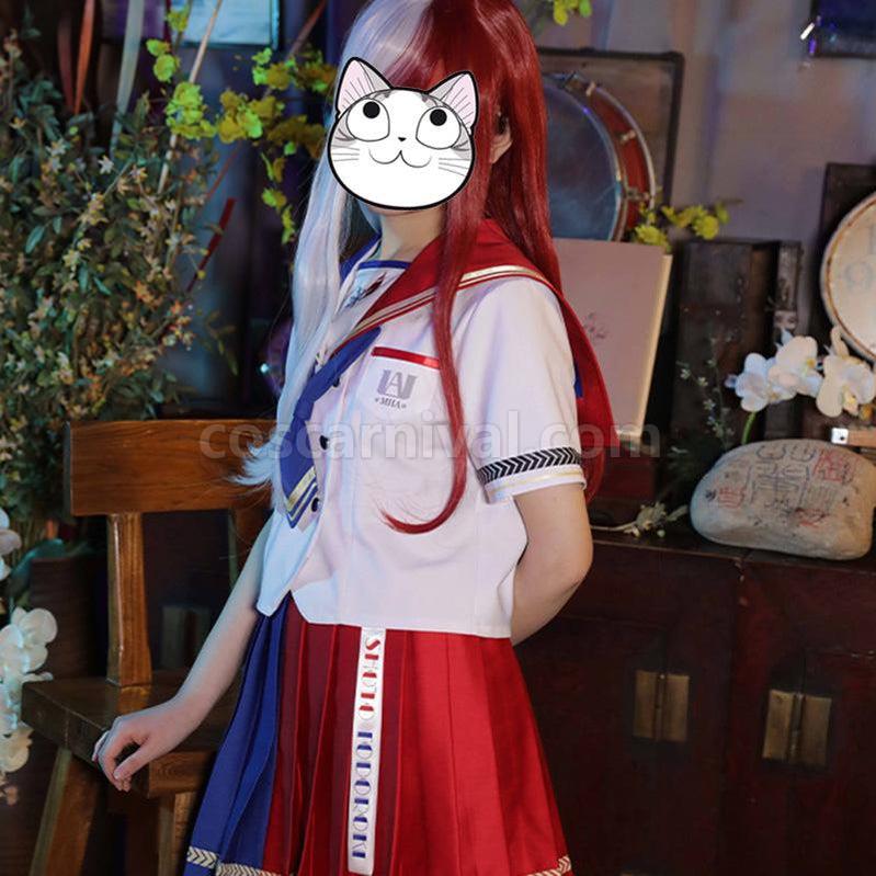 Shoto Todoroki cosplay costume from My Hero Academia, detail 1