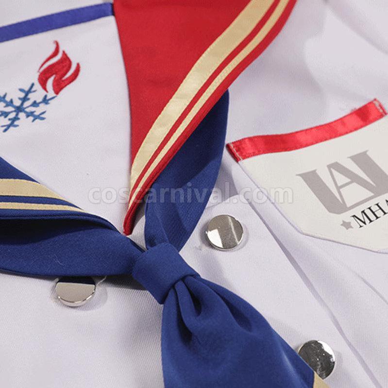 Shoto Todoroki cosplay costume from My Hero Academia, detail 2