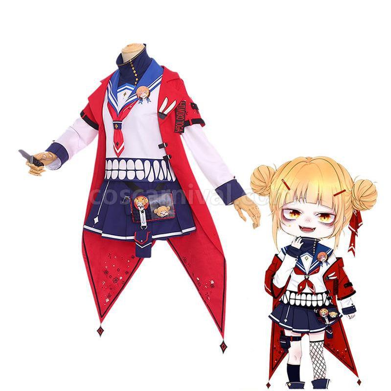 My Hero Academia Himiko Toga Casual Clothes Cosplay Costumes coscarnival011118243