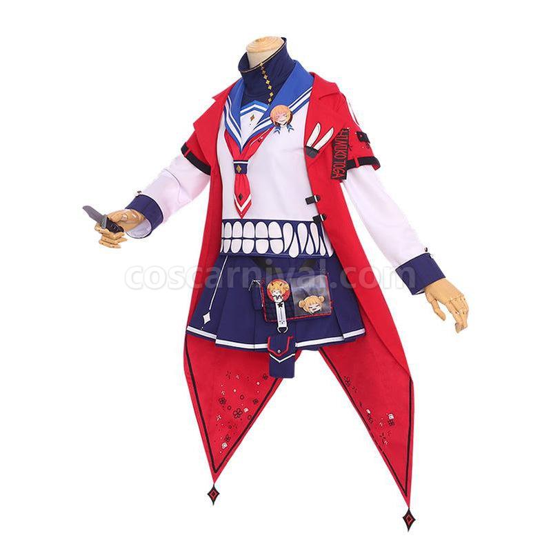 Himiko Toga cosplay costume from My Hero Academia, side view