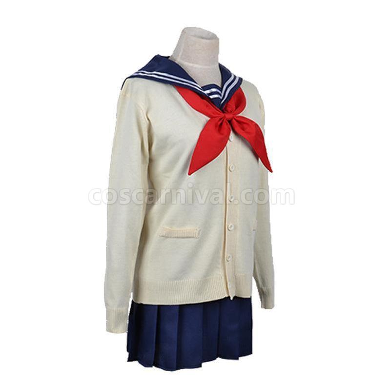 My Hero Academia Himiko Toga JK School Uniform Cosplay Costume coscarnival011119067