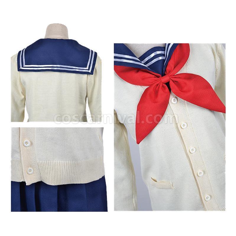 My Hero Academia Himiko Toga JK School Uniform Cosplay Costume coscarnival011119083