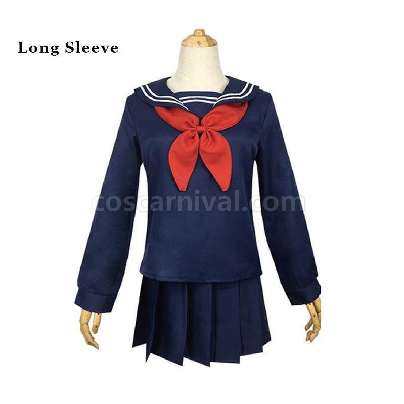 My Hero Academia Himiko Toga JK School Uniform Cosplay Costume coscarnival011119104