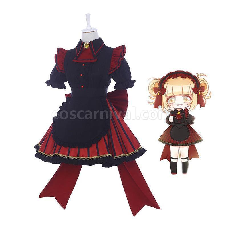My Hero Academia Himiko Toga Maid Clothes Cosplay Costumes coscarnival011118102