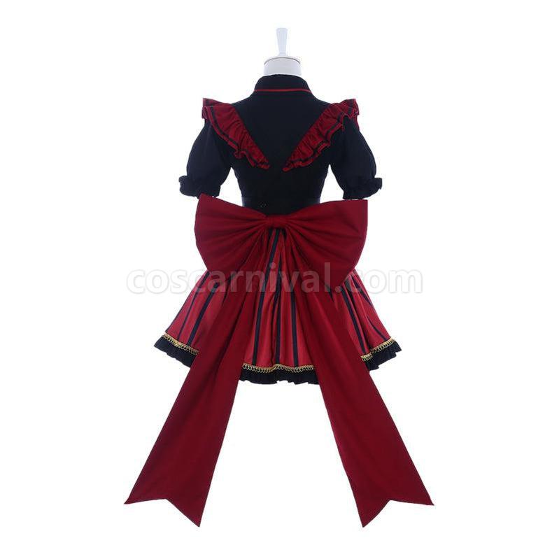 Himiko Toga cosplay costume from My Hero Academia, back view