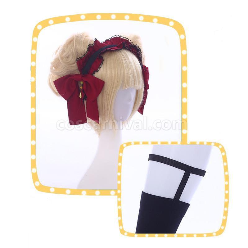 My Hero Academia Himiko Toga Maid Clothes Cosplay Costumes coscarnival011118124