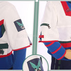 Izuku Midoriya cosplay costume from My Hero Academia, detail 1