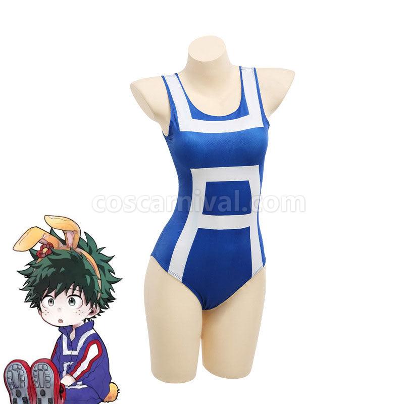 My Hero Academia Izuku Midoriya Deku Shoto Todoroki Swimsuit Cosplay Costume coscarnival01118212