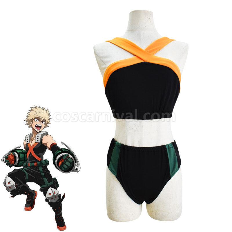 My Hero Academia Katsuki Bakugo Swimsuit Cosplay Costume coscarnival01118196