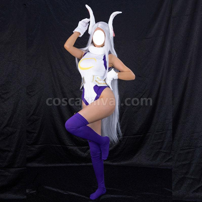 My Hero Academia Miruko Bunny Girl Sexy Rabbit Jumpsuit Cosplay Costumes coscarnival011117089