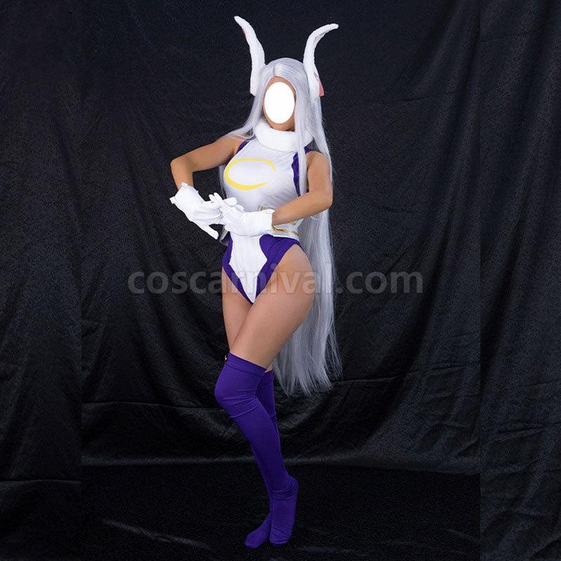 My Hero Academia Miruko Bunny Girl Sexy Rabbit Jumpsuit Cosplay Costumes coscarnival011117099