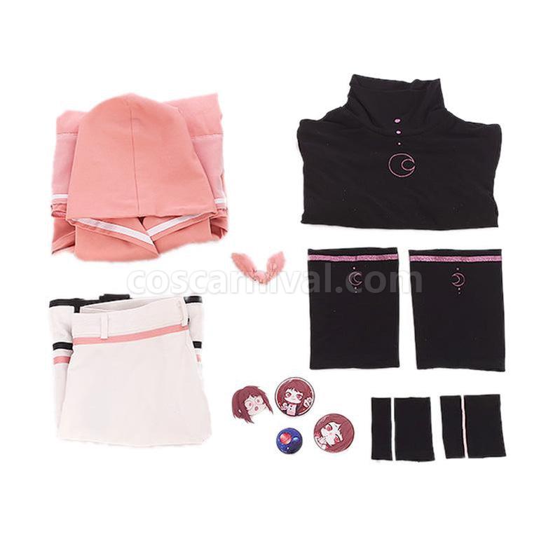Ochaco Uraraka cosplay costume from My Hero Academia, detail 1