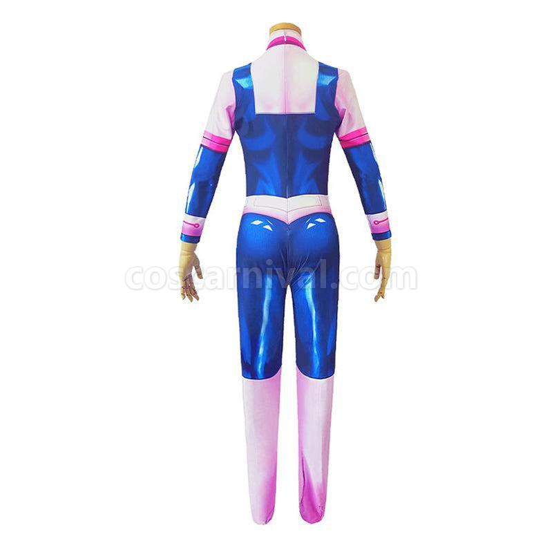My Hero Academia Ochaco Uraraka Combat Jumpsuit Cosplay Costumes coscarnival011118276