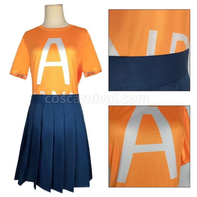 My Hero Academia Season 4 Uraraka Ochako School Uniform Cosplay Costumes coscarnival011110850