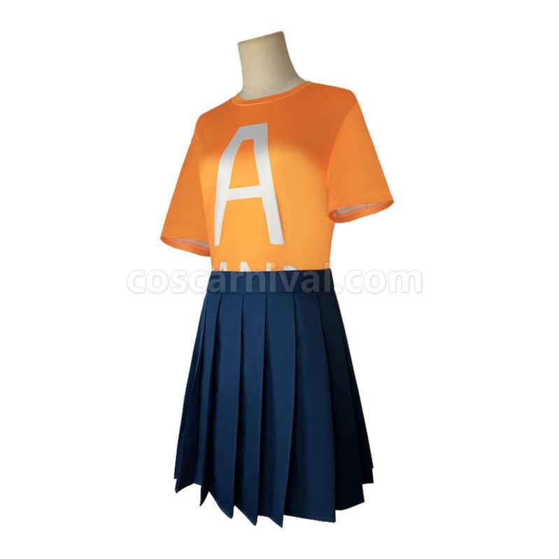 My Hero Academia Season 4 Uraraka Ochako School Uniform Cosplay Costumes coscarnival011110868