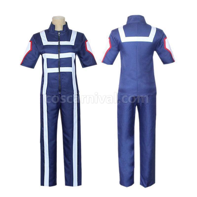 My Hero Academia Short Sleeve Sports Uniform Cosplay Costume coscarnival011119139