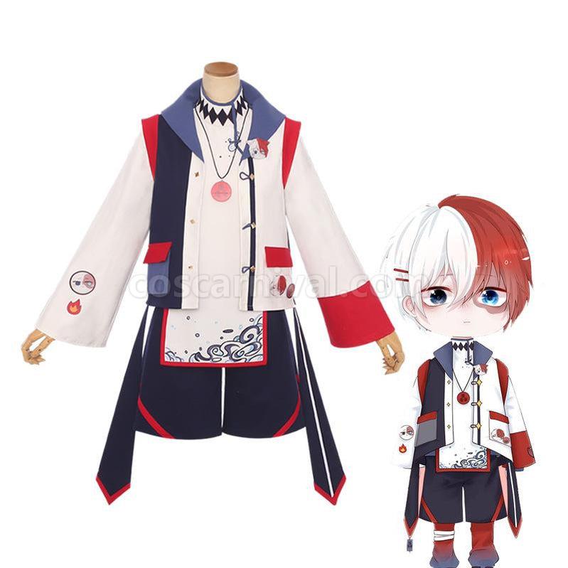 My Hero Academia Shoto Todoroki Casual Clothes Cosplay Costumes coscarnival011118161
