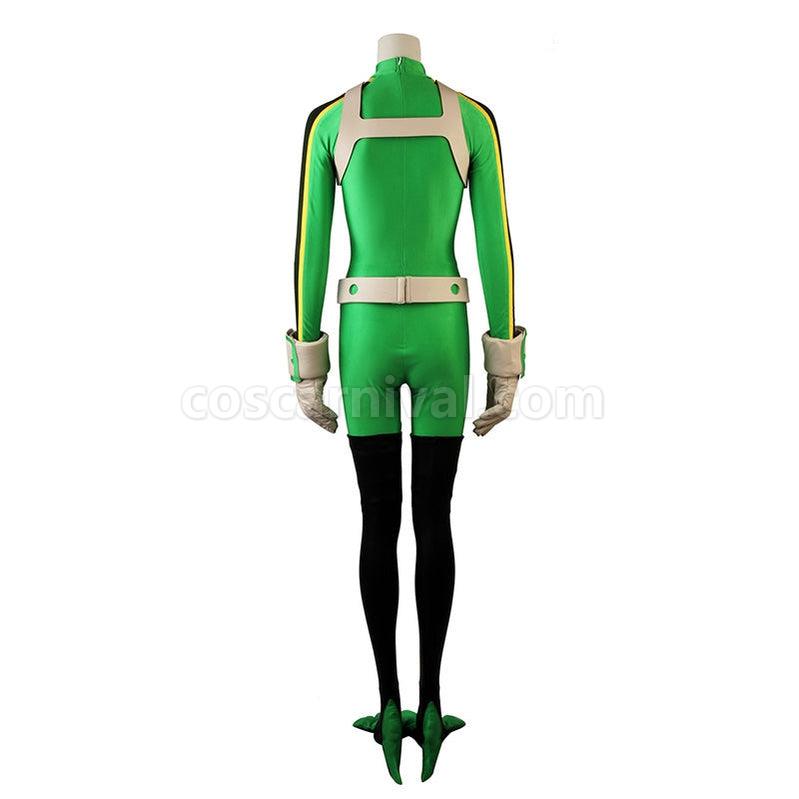 My Hero Academia Tsuyu Asui Frog Combat Outfit Cosplay Costume coscarnival011115831