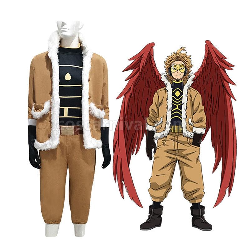 My Hero Academia Wing Hero Hawks Keigo Takami Cosplay Costume coscarnival011115475