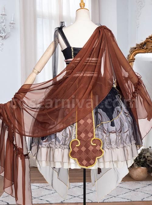 Mythical-Animals-Fight-Series-JSK-Classic-Lolita-Sling-Dress-coscarnival-5054