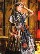 Mythical-Animals-Fight-Series-OP-Chinese-Style-Retro-Classic-Lolita-Dress-Set-coscarnival-5015
