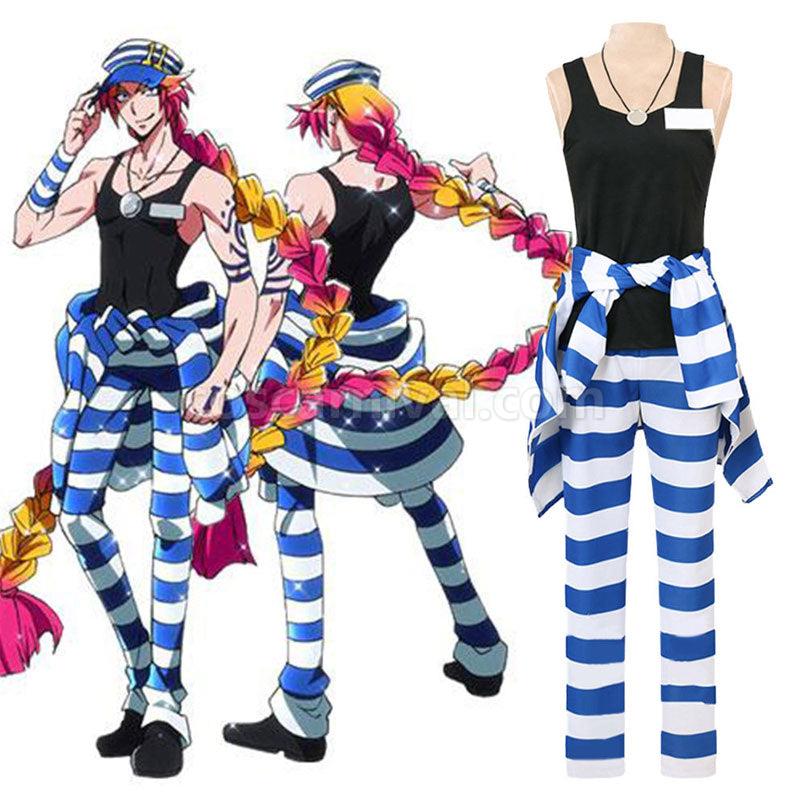 Nanbaka Uno Cosplay Costume coscarnival01114640