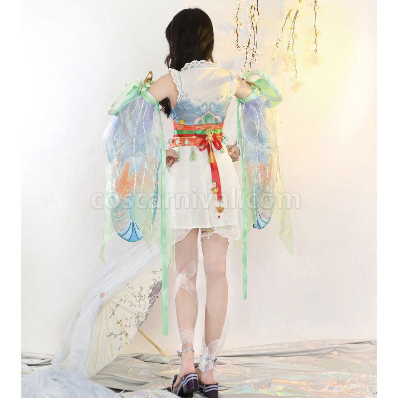 Naraka Bladepoint Kurumi Hutao Cosplay Costume coscarnival01113991