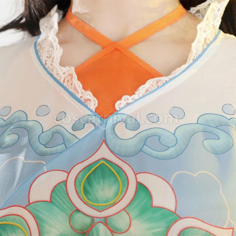 Naraka Bladepoint Kurumi Hutao Cosplay Costume coscarnival01113999