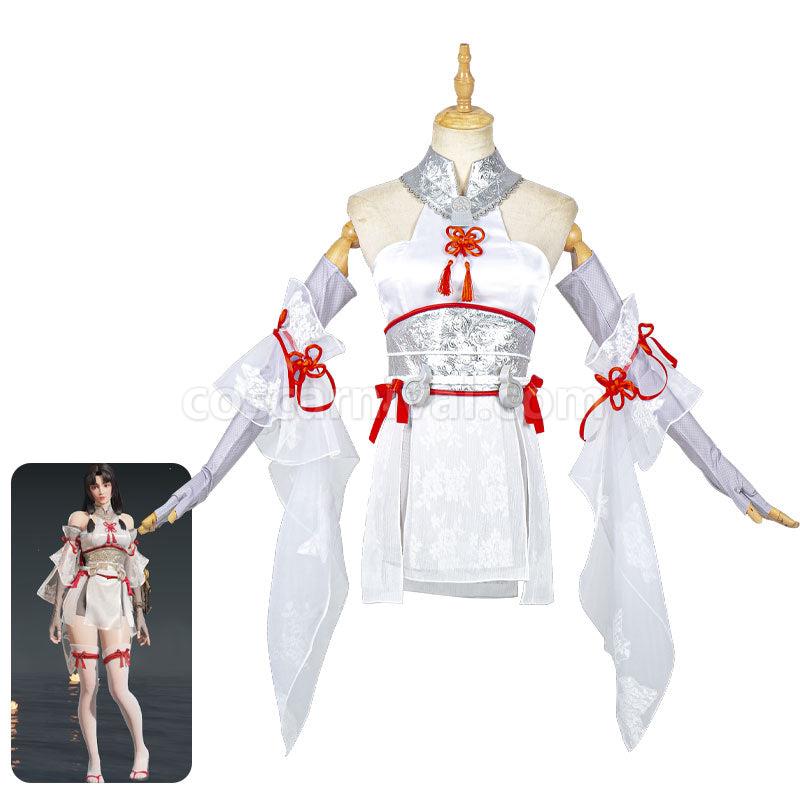 Naraka Bladepoint Kurumi Hutao Fullset Cosplay Costumes coscarnival01119218