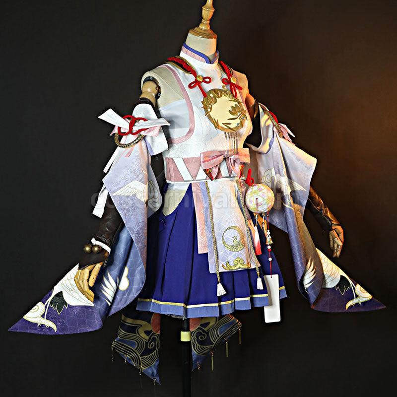 Naraka Bladepoint Kurumi Wings of Aosagibi Cosplay Costumes coscarnival01119229