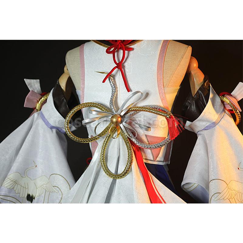 Naraka Bladepoint Kurumi Wings of Aosagibi Cosplay Costumes coscarnival01119265