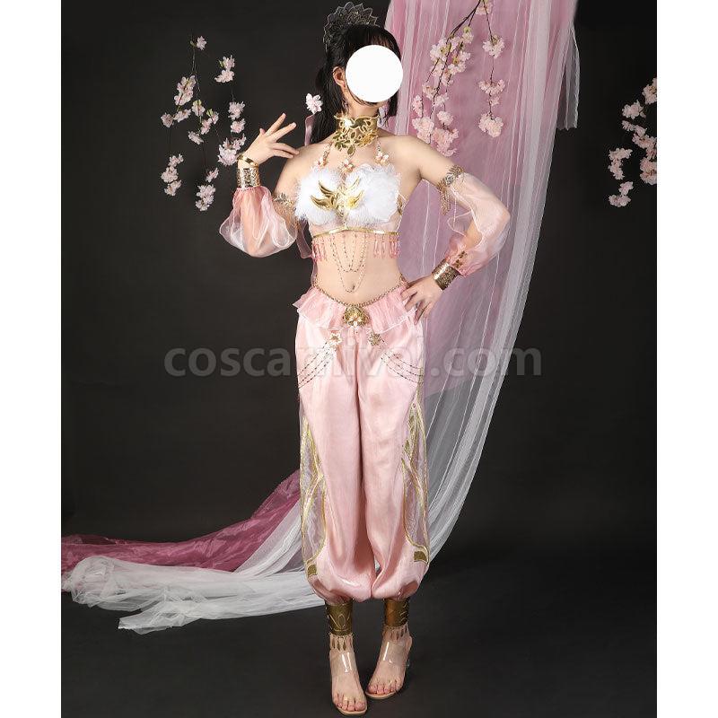 Naraka Bladepoint Matari Misty Gauze Cosplay Costume coscarnival01115453