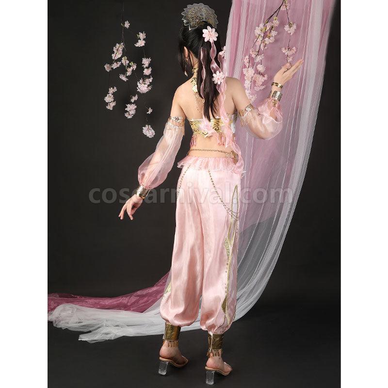 Naraka Bladepoint Matari Misty Gauze Cosplay Costume coscarnival01115460